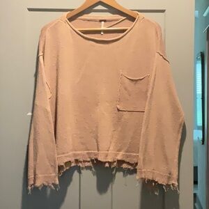 Free People Textured Sweater